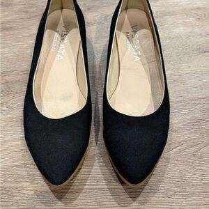 VISCATA Women's Elegant Black Loafers